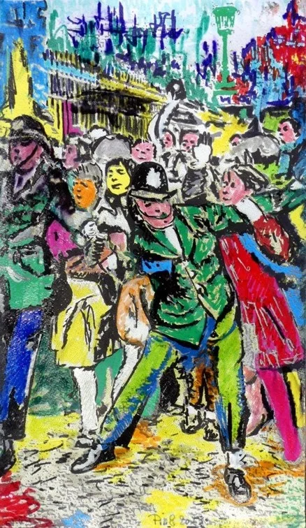 Poliziotti per Folla